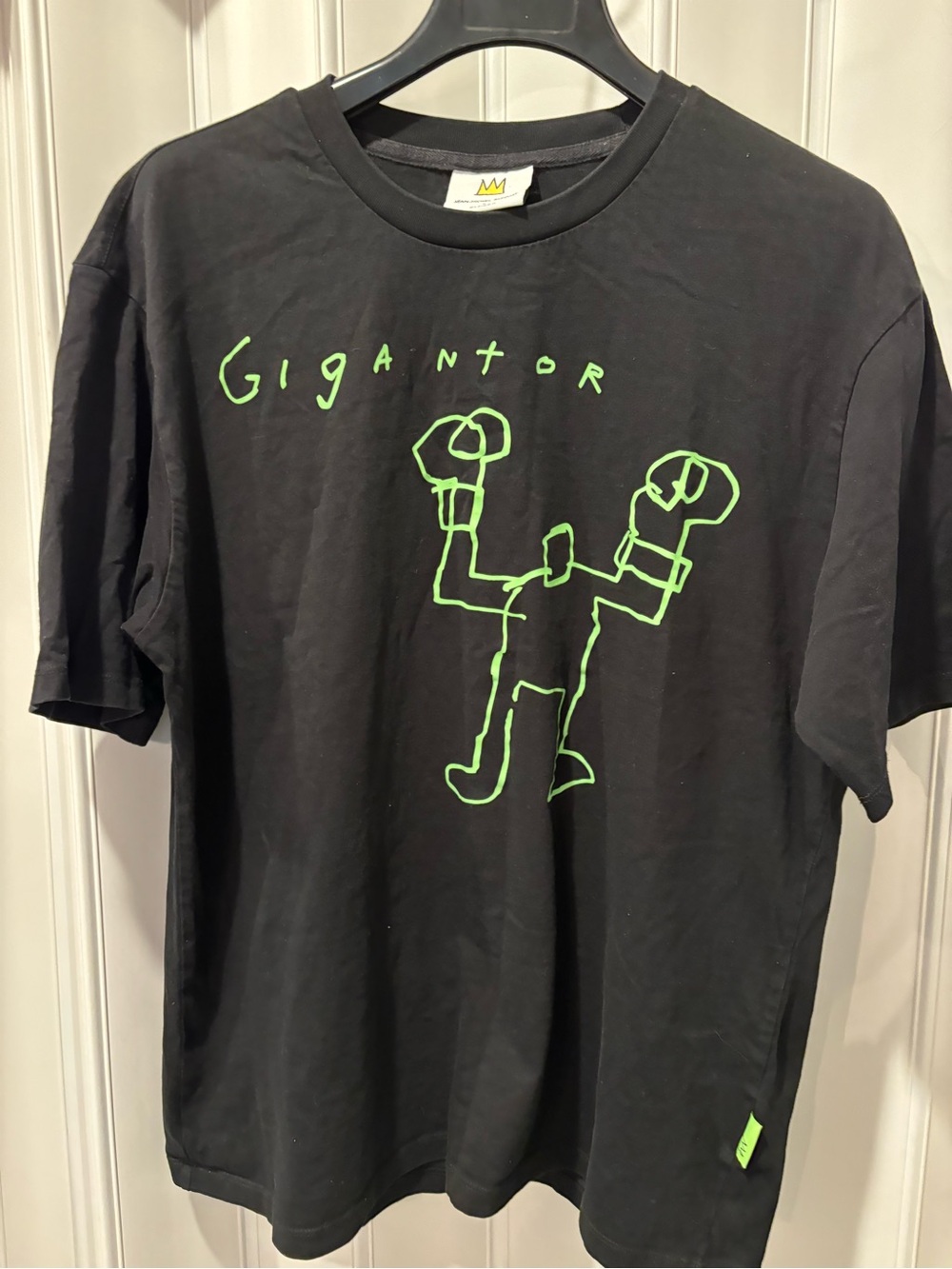 Basquait Gigantor T Shirt Size Large